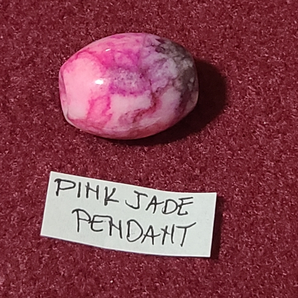 New Pink Jade Pendant